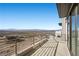 Enjoy unparalleled views from the modern home's private balcony at 577 Overlook Rim Dr, Henderson, NV 89012