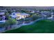 Sprawling property aerial view showcasing the home’s layout, golf course frontage, and serene surroundings at 584 Saint Croix St, Henderson, NV 89012