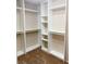 Spacious walk-in closet featuring custom shelving at 8432 Apple Hill Ct, Las Vegas, NV 89128