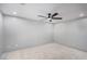 Spacious bedroom featuring ceiling fan, recessed lighting, and ample natural light at 8809 Barium Rock Ave, Las Vegas, NV 89143