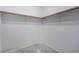 A standard walk-in closet is ready for your personal design at 8809 Barium Rock Ave, Las Vegas, NV 89143