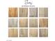 Selection of wood flooring samples showcases a variety of tones, textures, and plank widths, all included in price at 8809 Barium Rock Ave, Las Vegas, NV 89143