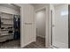 Bathroom showing a walk-in closet, toilet, and walk-in shower at 942 Shadow Hawk Rdg, Mesquite, NV 89027