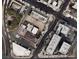 An aerial view of a commercial building with parking; centrally located in an urban community at 1008 S 3Rd St, Las Vegas, NV 89101