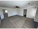 Spacious living room with plush carpeting and a ceiling fan at 10574 Salmon Leap St, Las Vegas, NV 89183