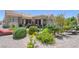 Manicured backyard with lush greenery, creating a private and serene outdoor escape at 10632 Clarion Ln, Las Vegas, NV 89134