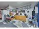 Organized garage features storage solutions and ample workspace at 10632 Clarion Ln, Las Vegas, NV 89134