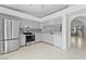 Well-lit kitchen featuring stainless steel appliances and white countertops at 1411 Di Blasi Dr # 104, Las Vegas, NV 89119