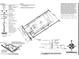Detailed site plan showing the property layout and drainage details at 226 Piazzetta Dr, Henderson, NV 89011