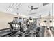 Well-equipped gym featuring treadmills, weights, and stationary bikes at 231 W Horizon Ridge Pkwy # 1228, Henderson, NV 89012