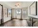Entryway with herringbone flooring and lots of natural light at 2761 Red Vista Ct, Henderson, NV 89074