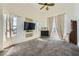 Bright, open living room with modern touches and ample natural light at 2761 Red Vista Ct, Henderson, NV 89074