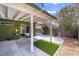 Charming covered patio and well-maintained backyard ideal for outdoor entertainment at 3617 Walnut Wood St, Las Vegas, NV 89129