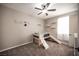 Adorable bedroom with playful decor, a unique bed with a slide, and neutral-toned walls at 3698 Regatta Landing Dr, Las Vegas, NV 89141
