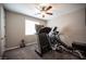The exercise room features a treadmill, weight bench, and ample space for fitness activities at 3698 Regatta Landing Dr, Las Vegas, NV 89141
