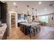 Spacious kitchen with a large island, stainless steel appliances, and a walk-in pantry at 3698 Regatta Landing Dr, Las Vegas, NV 89141