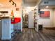 Well-equipped kitchen featuring bar seating and stainless-steel appliances at 3771 Desert Marina Dr # 95, Laughlin, NV 89029