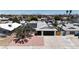 Bird's eye view of a house with solar panels at 405 Oil Lantern Ln, Las Vegas, NV 89145