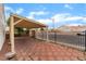 Tiled driveway with covered parking at 4110 Bonita Desert Ct, North Las Vegas, NV 89032