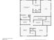 Second floor layout featuring primary bedroom, bathroom, loft, laundry room, and additional bedrooms at 419 Vigo Port St, Las Vegas, NV 89138