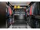 Spacious walk-in closet with ample shelving and drawers for optimal organization and storage at 468 Harvest Rain, Las Vegas, NV 89011