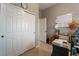 Organized home office featuring great storage space and a white board at 4996 Del Pueblo Ave, Las Vegas, NV 89141