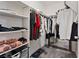 Spacious walk-in closet with built-in shelving and ample storage at 5184 Mineral Lake Dr, Las Vegas, NV 89122