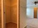 View of a walk-in closet, showcasing built-in wire shelving at 7788 Soda Canyon St, Las Vegas, NV 89139