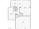 First floor plan featuring kitchen, pantry, Gathering room, living room, laundry room, bathroom, entry, and garage at 9469 Coral Shine Ct, Las Vegas, NV 89123