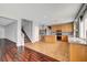 Well-lit kitchen featuring stainless steel appliances and an eat-in kitchen island at 10135 Diving Duck Ave, Las Vegas, NV 89117