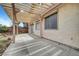 Outdoor patio featuring pergola, concrete floor, and natural light at 10135 Diving Duck Ave, Las Vegas, NV 89117