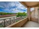 Spacious balcony with amazing views at 10525 Pine Glen Ave # 206, Las Vegas, NV 89144