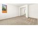 Cozy bedroom features carpet and a closet with mirrored doors, maximizing space and light at 1252 Casa Palermo Cir, Henderson, NV 89011