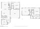 Detailed floorplan showcasing the layout of the home, including the living spaces, bedrooms, and garage at 1252 Casa Palermo Cir, Henderson, NV 89011