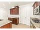 Kitchen boasts stainless steel appliances and granite countertops at 1252 Casa Palermo Cir, Henderson, NV 89011