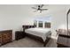 Bright bedroom with large windows and views of the mountains at 2004 Peaceful Mesa Ct, Henderson, NV 89052