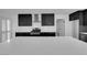 Kitchen featuring white countertop island and stainless steel oven and range at 2058 Citroen St, Las Vegas, NV 89142