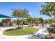 A vibrant community playground with splash pad, offering recreational amenities for families and children at 2489 Cingoli St, Henderson, NV 89044