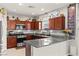 Modern kitchen featuring ample counter space, and updated cabinetry at 2672 Painted Mist Ct, Las Vegas, NV 89142