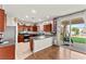 Well-equipped kitchen with granite countertops and stainless steel appliances at 2672 Painted Mist Ct, Las Vegas, NV 89142
