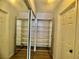 Well-organized closet with mirrored doors, maximizing storage solutions at 3151 Soaring Gulls Dr # 1023, Las Vegas, NV 89128