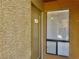 Apartment unit front door labeled '1023' with side window and security lock at 3151 Soaring Gulls Dr # 1023, Las Vegas, NV 89128
