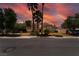 Charming home with mature trees, palm trees, and a long driveway leading to the attached two-car garage at 3341 Heavenly View Ct, Las Vegas, NV 89117
