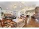 Vaulted ceilings, living room and bedroom view at 3341 Heavenly View Ct, Las Vegas, NV 89117