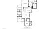 Upstairs floor plan with four bedrooms, multiple bathrooms, and walk-in closets at 352 Dandelion Brook Ct, Las Vegas, NV 89148