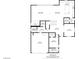 Detailed floor plan showcasing the layout of the home, including the living room, kitchen, bedrooms, and bathrooms at 352 Dandelion Brook Ct, Las Vegas, NV 89148