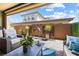 Serene patio space featuring comfortable seating and stylish decor at 4140 Coneflower St, Las Vegas, NV 89135