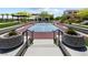 Enjoy a game of pickleball on this well-maintained court, landscaped with rocks and plantings at 4140 Coneflower St, Las Vegas, NV 89135