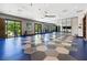 Bright studio featuring a mirrored wall and open space, perfect for dance, yoga, or other fitness activities at 4140 Coneflower St, Las Vegas, NV 89135