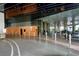 Grand entrance with glass doors, tile accents, and modern architectural design at 4381 W Flamingo Rd # 3118, Las Vegas, NV 89103